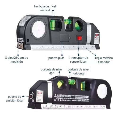Miniatura 8 de Nivel Laser De Línea Cruzada Alineador
